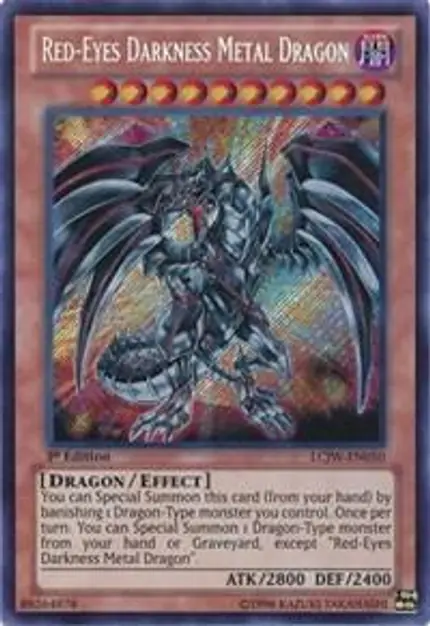 Red-Eyes Darkness Metal Dragon
