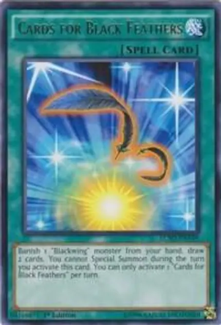 Cards for Black Feathers