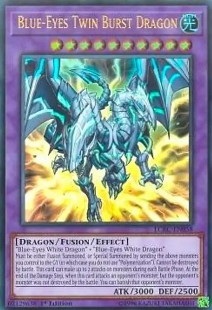 Blue-Eyes Twin Burst Dragon