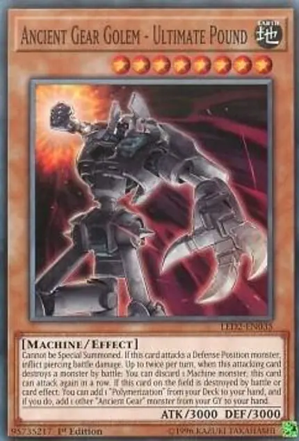 Ancient Gear Golem - Ultimate Pound