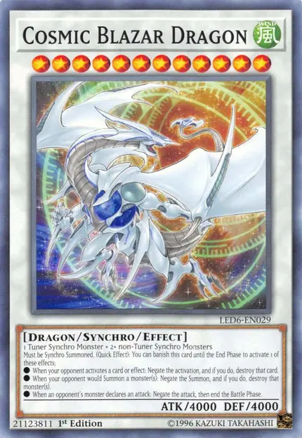 Cosmic Blazar Dragon
