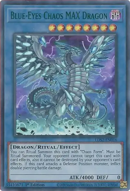 Blue-Eyes Chaos MAX Dragon (Green)