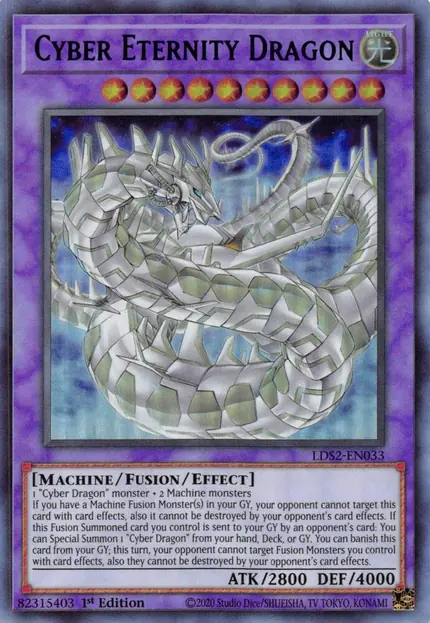Cyber Eternity Dragon (Purple)
