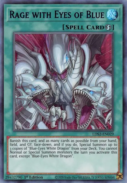 Rage with Eyes of Blue (Blue)