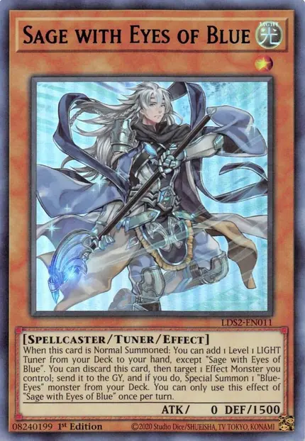 Sage with Eyes of Blue (Blue)