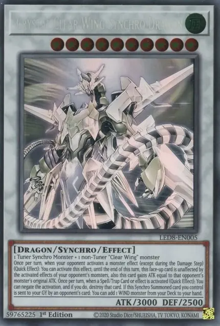 Crystal Clear Wing Synchro Dragon