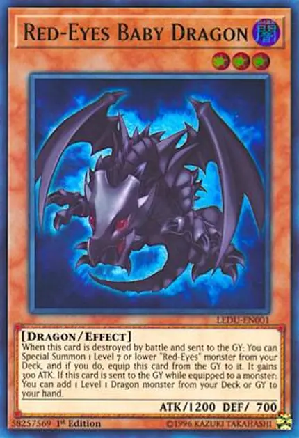 Red-Eyes Baby Dragon