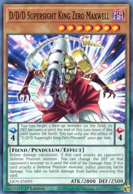 D/D/D Supersight King Zero Maxwell