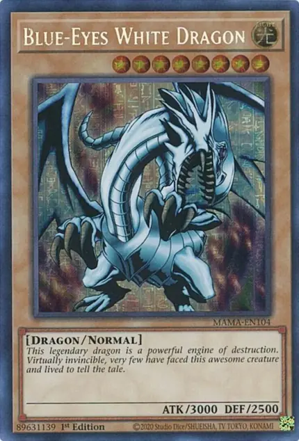 Blue-Eyes White Dragon (Secret Pharaoh's Rare)