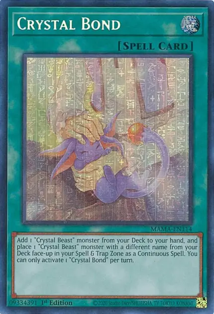 Crystal Bond (Secret Pharaoh's Rare)