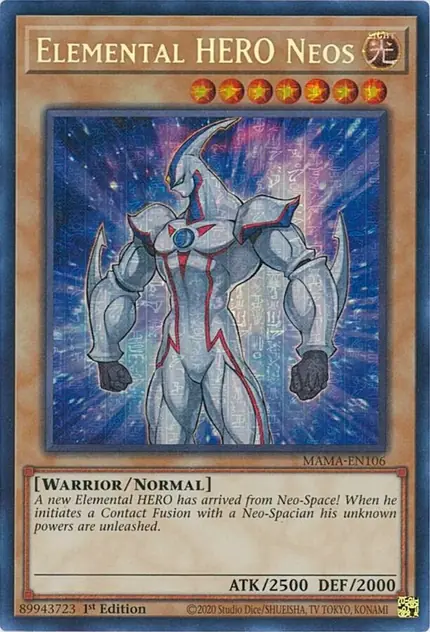 Elemental HERO Neos (Secret Pharaoh's Rare)