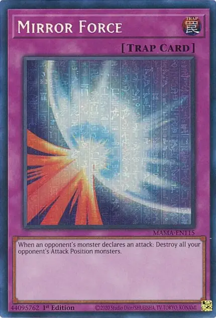 Mirror Force (Secret Pharaoh's Rare)