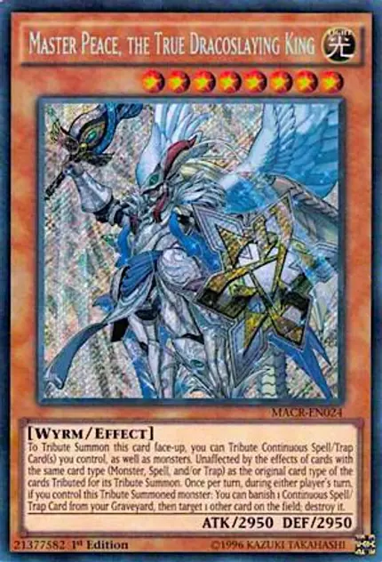 Master Peace, the True Dracoslaying King