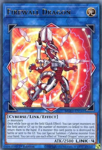 Firewall Dragon (Red Alternate Art)