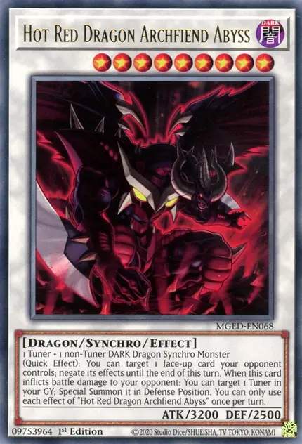 Hot Red Dragon Archfiend Abyss