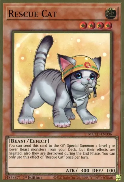 Rescue Cat (Alternate Art)