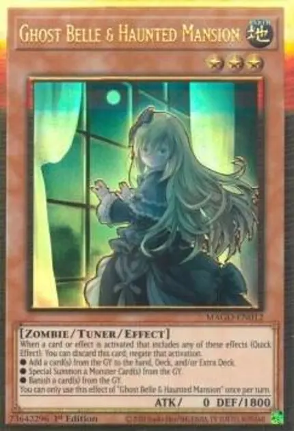 Ghost Belle & Haunted Mansion (Alternate Art)