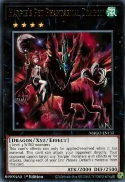 Harpie's Pet Phantasmal Dragon
