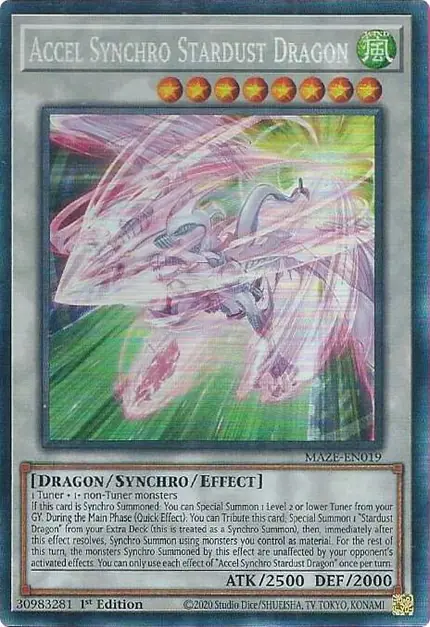 Accel Synchro Stardust Dragon (CR)