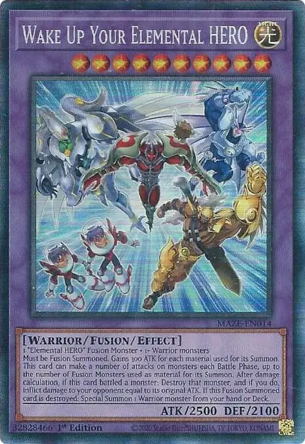 Wake Up Your Elemental HERO (CR)