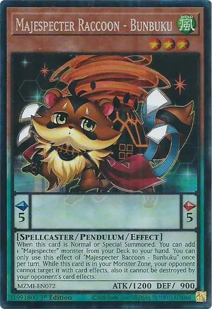 Majespecter Raccoon - Bunbuku (CR)