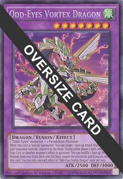 Odd-Eyes Vortex Dragon (Oversized)