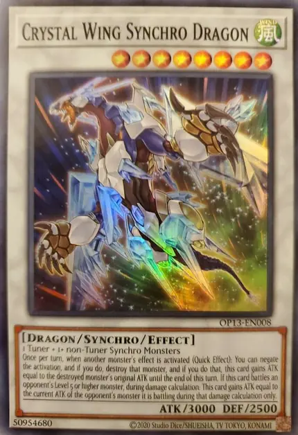 Crystal Wing Synchro Dragon