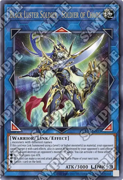 Black Luster Soldier - Soldier of Chaos (UTR)