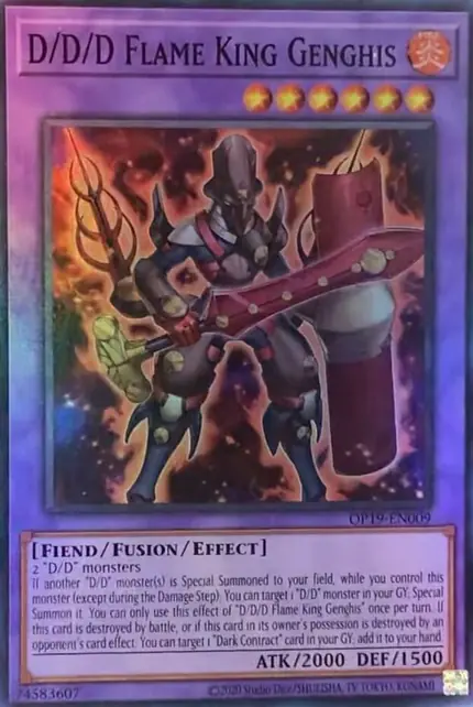 D/D/D Flame King Genghis