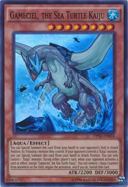 Gameciel, the Sea Turtle Kaiju