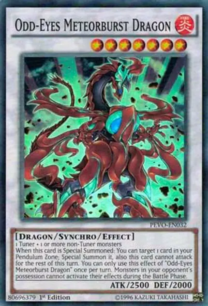 Odd-Eyes Meteorburst Dragon