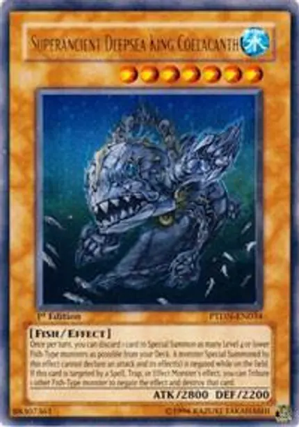 Superancient Deepsea King Coelacanth