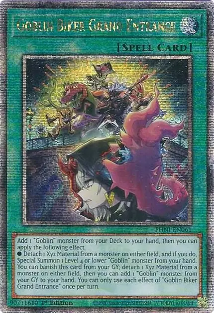 Goblin Biker Grand Entrance (Quarter Century Secret Rare)