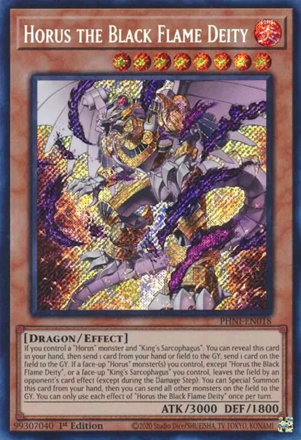 Horus the Black Flame Deity