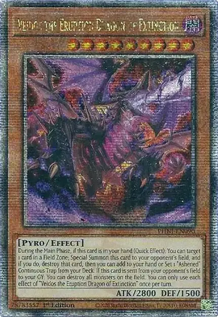 Veidos the Eruption Dragon of Extinction