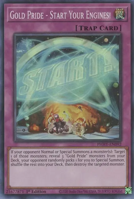 Gold Pride - Start Your Engines!