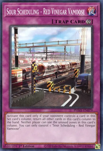 Sour Scheduling - Red Vinegar Vamoose