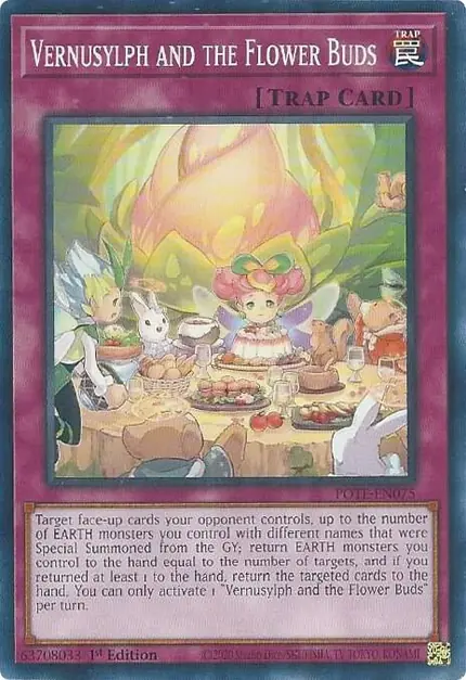 Vernusylph and the Flower Buds