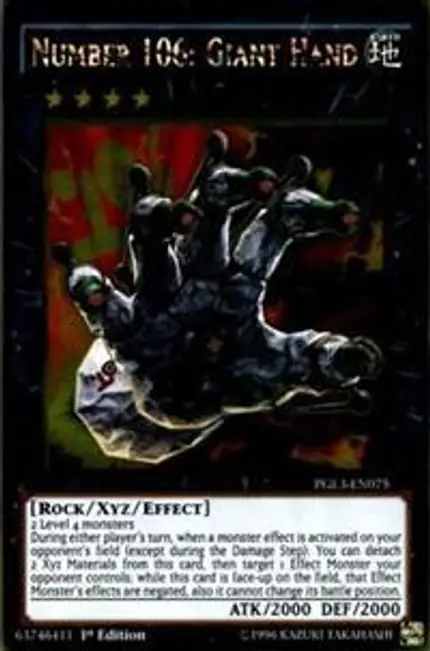 Number 106: Giant Hand