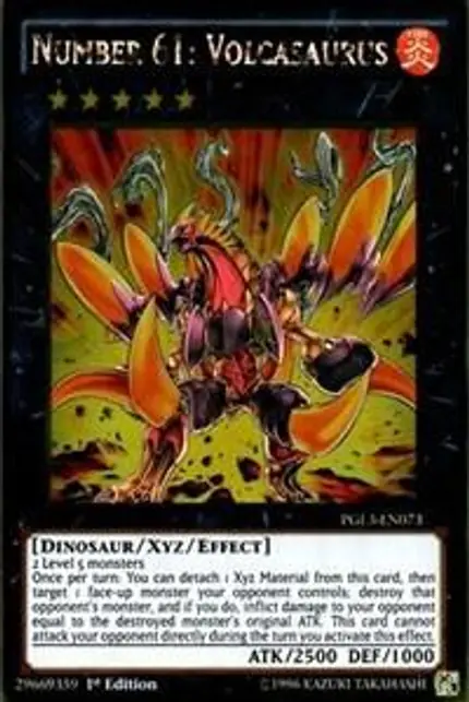 Number 61: Volcasaurus