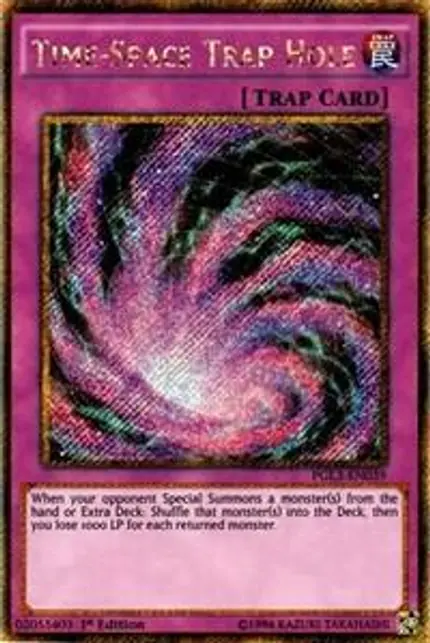 Time-Space Trap Hole
