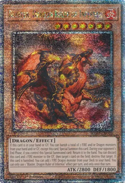 Blaster, Dragon Ruler of Infernos