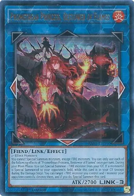 Promethean Princess, Bestower of Flames (UR)
