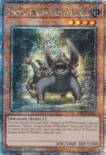 Reactan, Dragon Ruler of Pebbles