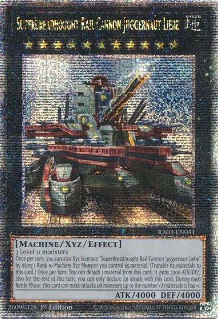 Superdreadnought Rail Cannon Juggernaut Liebe (Alternate Art)