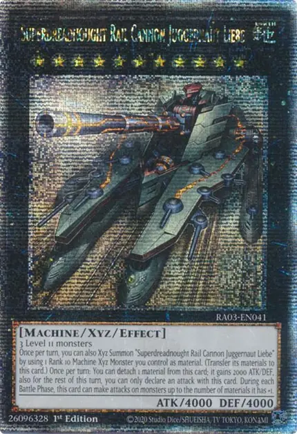 Superdreadnought Rail Cannon Juggernaut Liebe