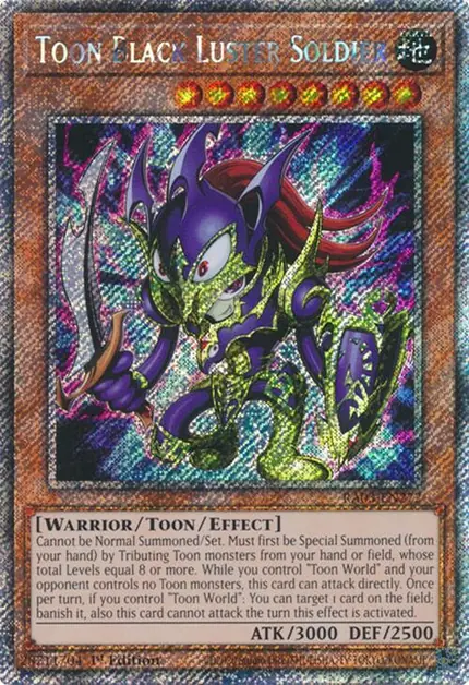 Toon Black Luster Soldier