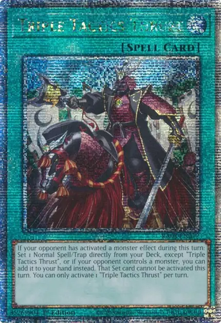 Triple Tactics Thrust