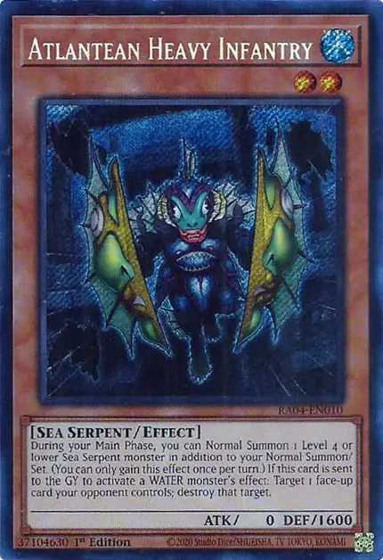 Atlantean Heavy Infantry (Secret Rare)