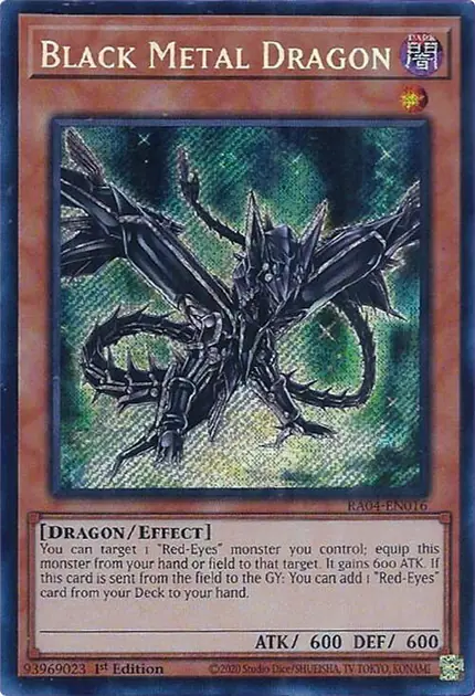 Black Metal Dragon